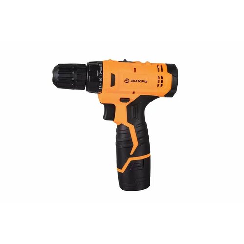 Дрель-шуруповерт вихрь аккумуляторная 1400 обмин оранжевогочерного цвета 559000₽