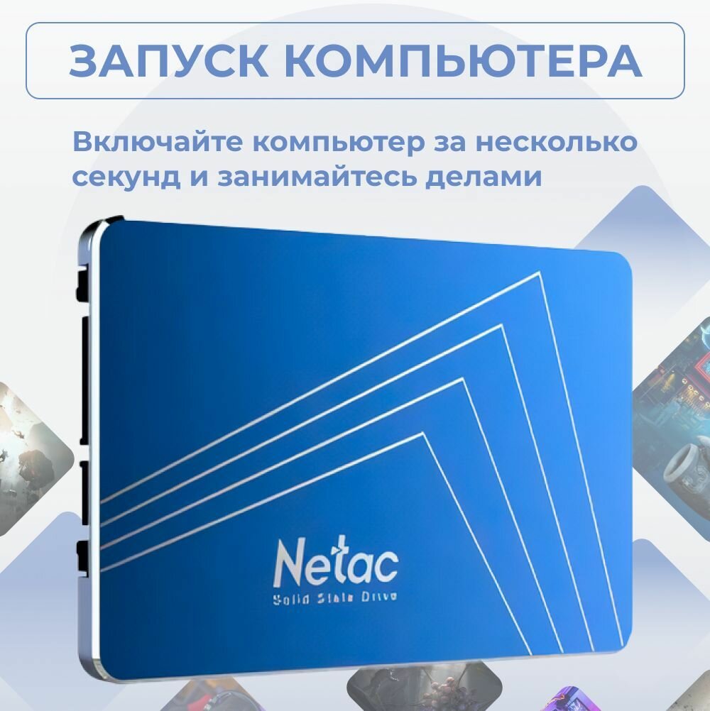 Твердотельный накопитель Netac N600S 1 ТБ SATA NT01N600S-001T-S3X