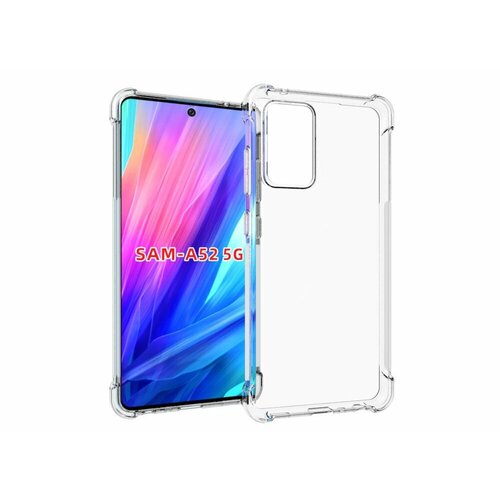 Чехол задняя-панель-накладка-бампер MyPads Tocco для Samsung Galaxy A52 5G (SM-A525F) 2021 с усиленной защитой углов противоударный прозрачный чехол задняя панель накладка бампер mypads tocco для samsung galaxy a03 core sm a032 2021 с усиленной защитой углов противоударный прозрачный