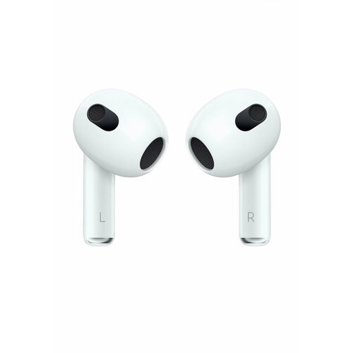 Беспроводные наушники Apple AirPods 3 Lightning Charging Case, Lightning, белый наушники true wireless apple airpods 3 lightning charging case