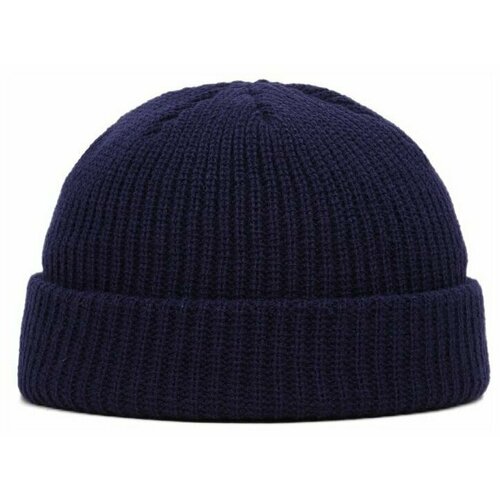 фото Шапка бини , размер 56-58, синий не определен