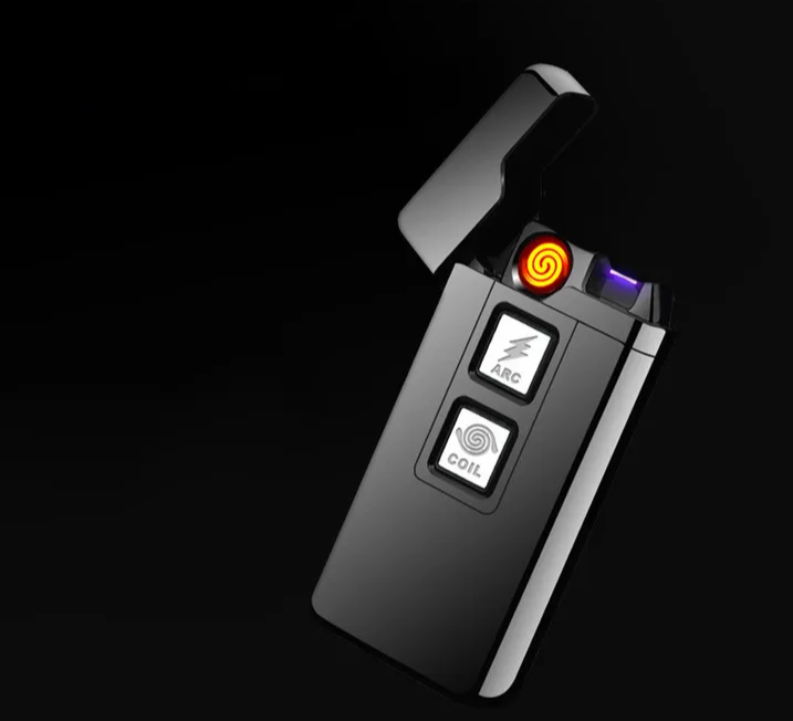 Зажигалка электронная, электроимпульсная с USB зарядкой. - фотография № 1