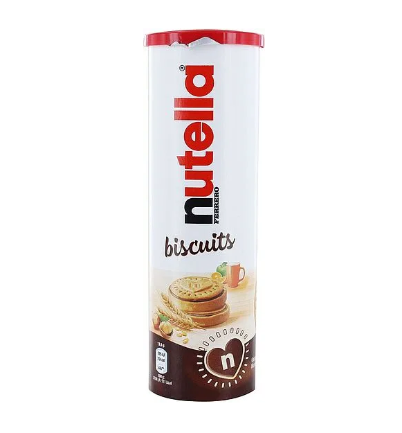 Бисквитное печенье с кремовой начинкой из Nutella / Nutella Biscuits в тубе 166 гр (Италия)