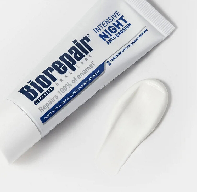Biorepair Ночная Зубная паста Интенсивное восстановление 75 мл (Biorepair, ) - фото №7