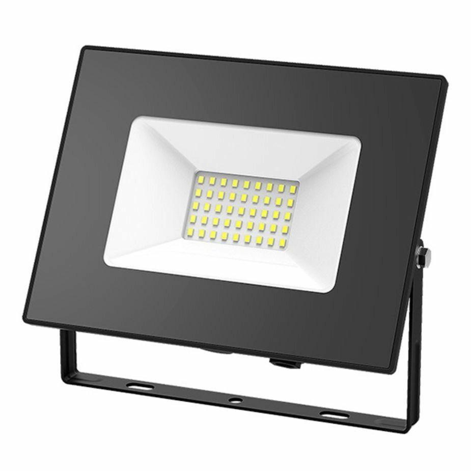 Прожектор светодиодный Elementary LED 70Вт IP65 6500К черн GAUSS 613100370 (1 шт.)