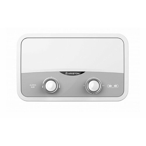 Водонагреватель проточный Ariston Aures Combi электрический 55 кВт горизонтальный 679100₽