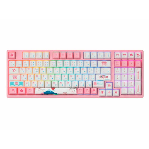 Клавиатура Akko 3098B World Tour Tokyo Cream-Yellow Switch 300889 914700₽