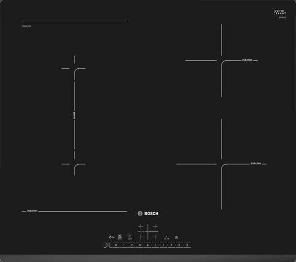 Варочная панель индукционная Bosch PVS631FB5E черный