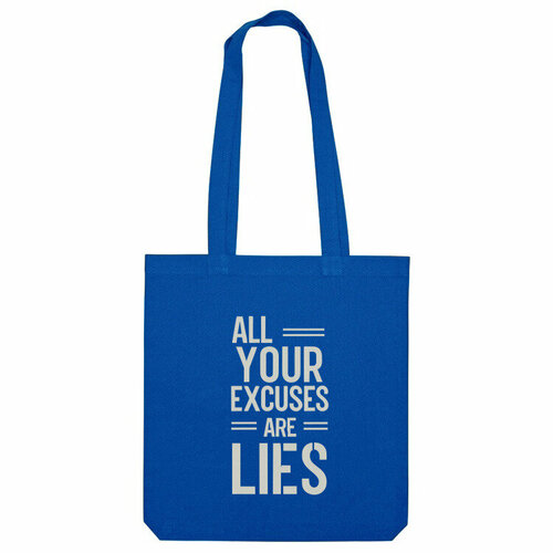 фото Сумка шоппер us basic, синий