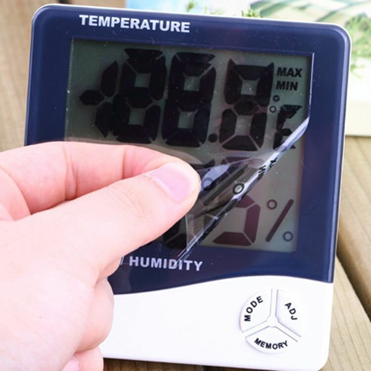 Метеостанция с выносным датчиком измерением температуры и влажности воздуха HTC-2 - фотография № 10