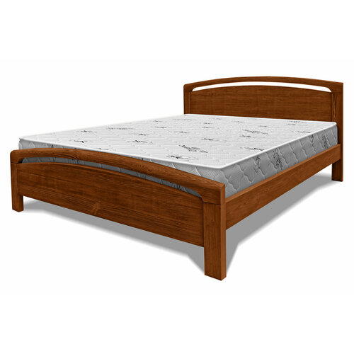 Кровать Бали из сосны, спальное место (ШхД): 160x200, цвет: коричневый 2