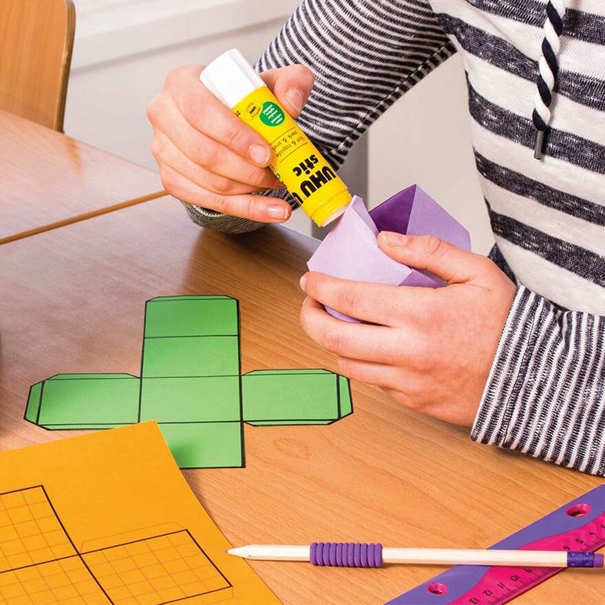 Клей-карандаш UHU Stic Pastel белый, 21 г - фото №7