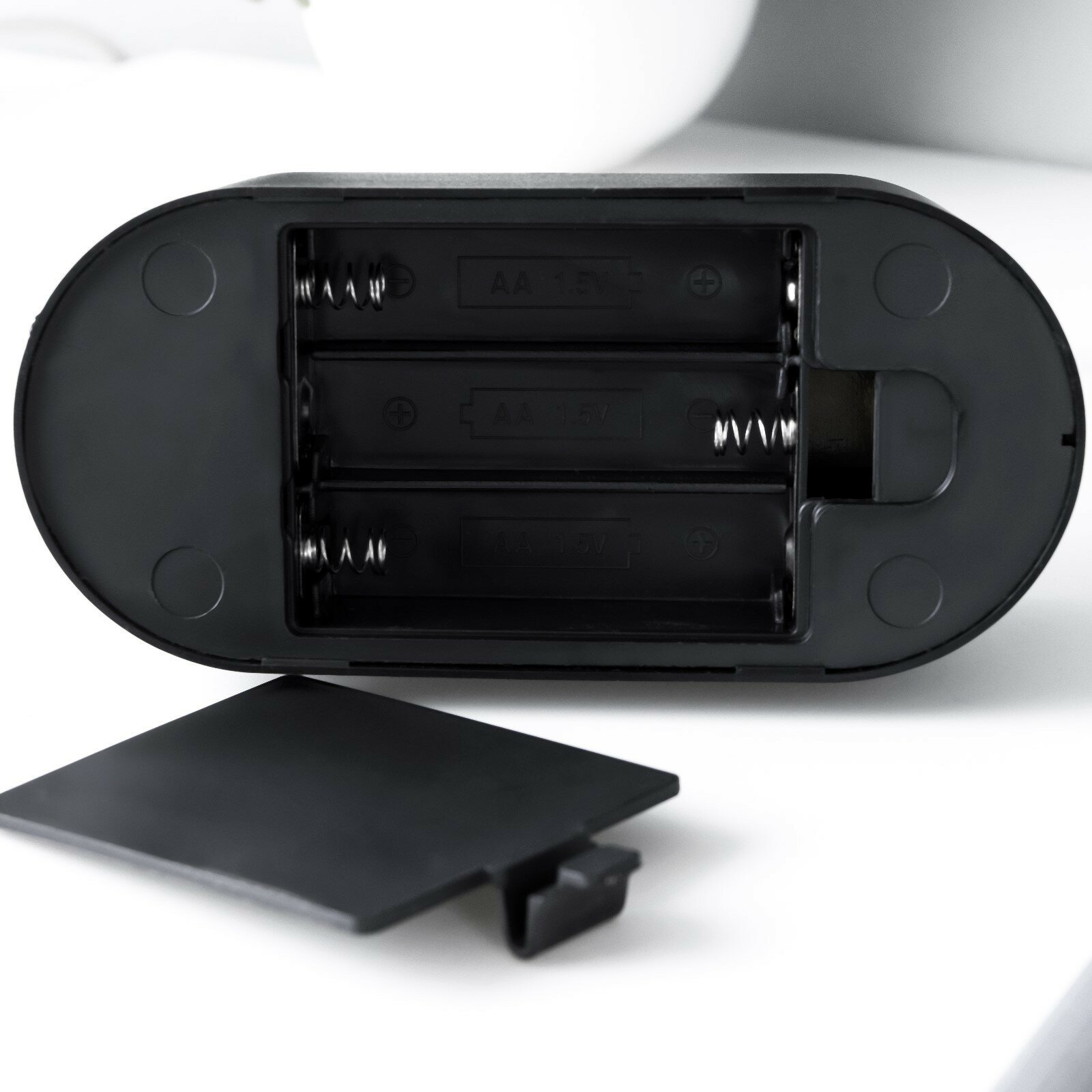 Светильник сенсорный "Павлин" LED USB от батареек 3xАА черный 17,8х5,5х16,5 см - фотография № 6
