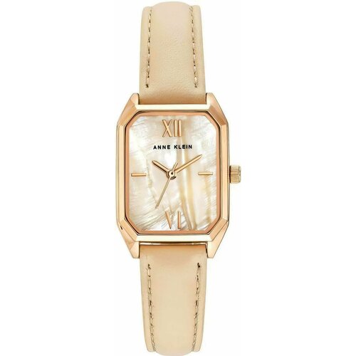 фото Наручные часы anne klein leather, бежевый