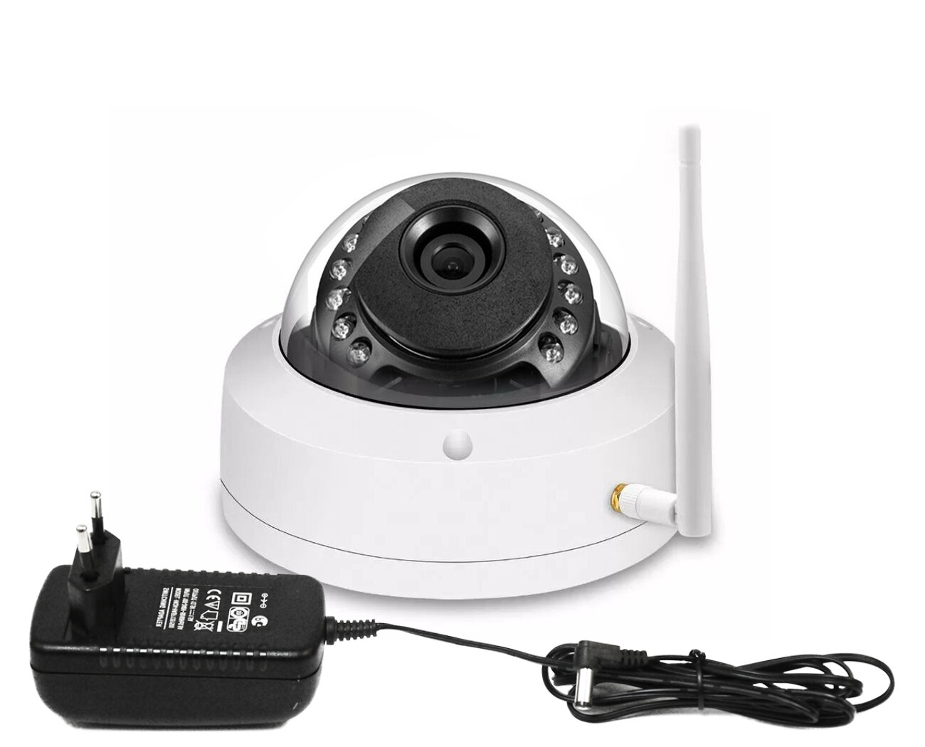 HD ком 3МегаП Mod: SE(134) (U57882NV) - Wi-Fi IP-камера 3Mp для квартиры и офиса с записью на SD карту и в облако Amazon Cloud.