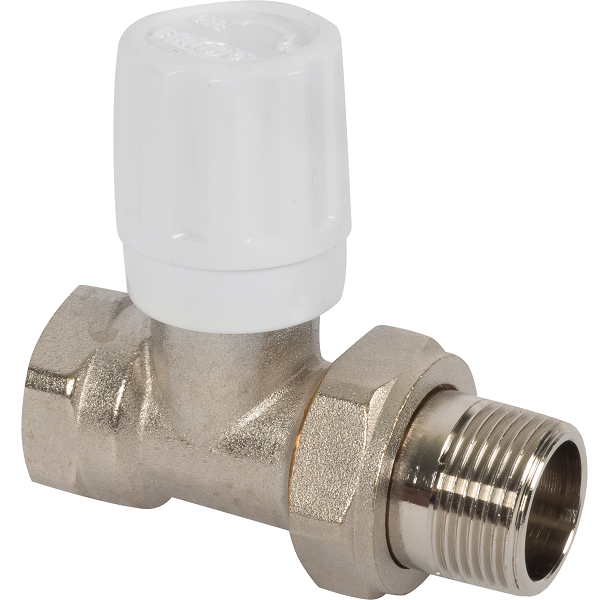 фото Клапан для радиатора Valfex VF.08. R.05 ручной прямой 3/4 дюйма