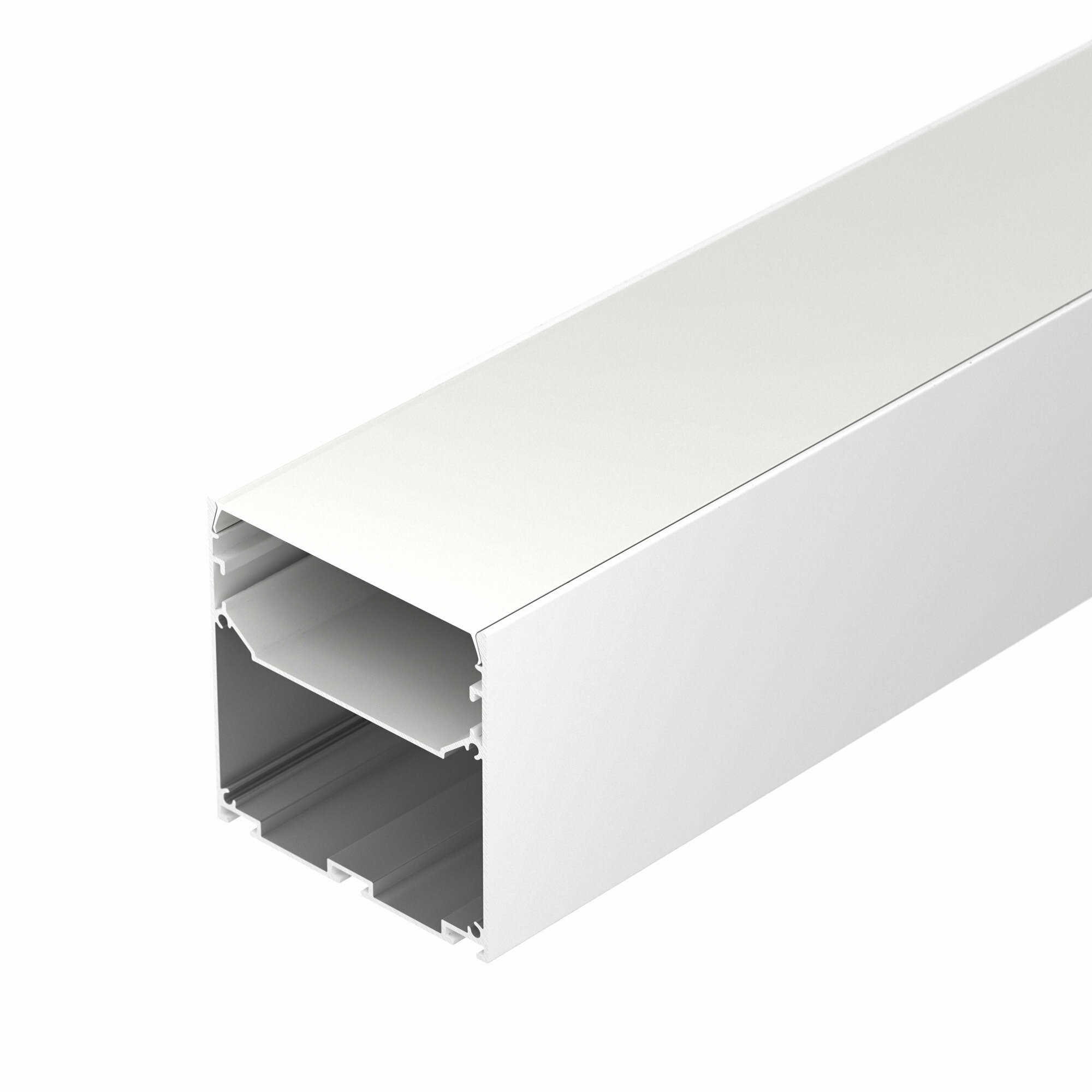 Arlight Профиль LINE-S-7575-3000 WHITE (Arlight Алюминий) 3м