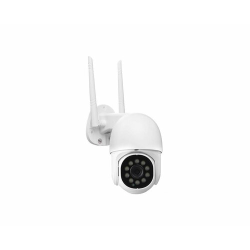 Уличная поворотная купольная Wi-Fi IP-камера 5Mp HD-com 9826-ASW5-8GS (TUYA) (W3921RU) TUYA / Smartlife с записью в облако Amazon Cloud. Поддержка а ip камера 5mp hd com 288bl asw5 tuya amazon s18173apt поворотная wi fi приложение tuya smartlife с записью в облако amazon cloud датчик движен