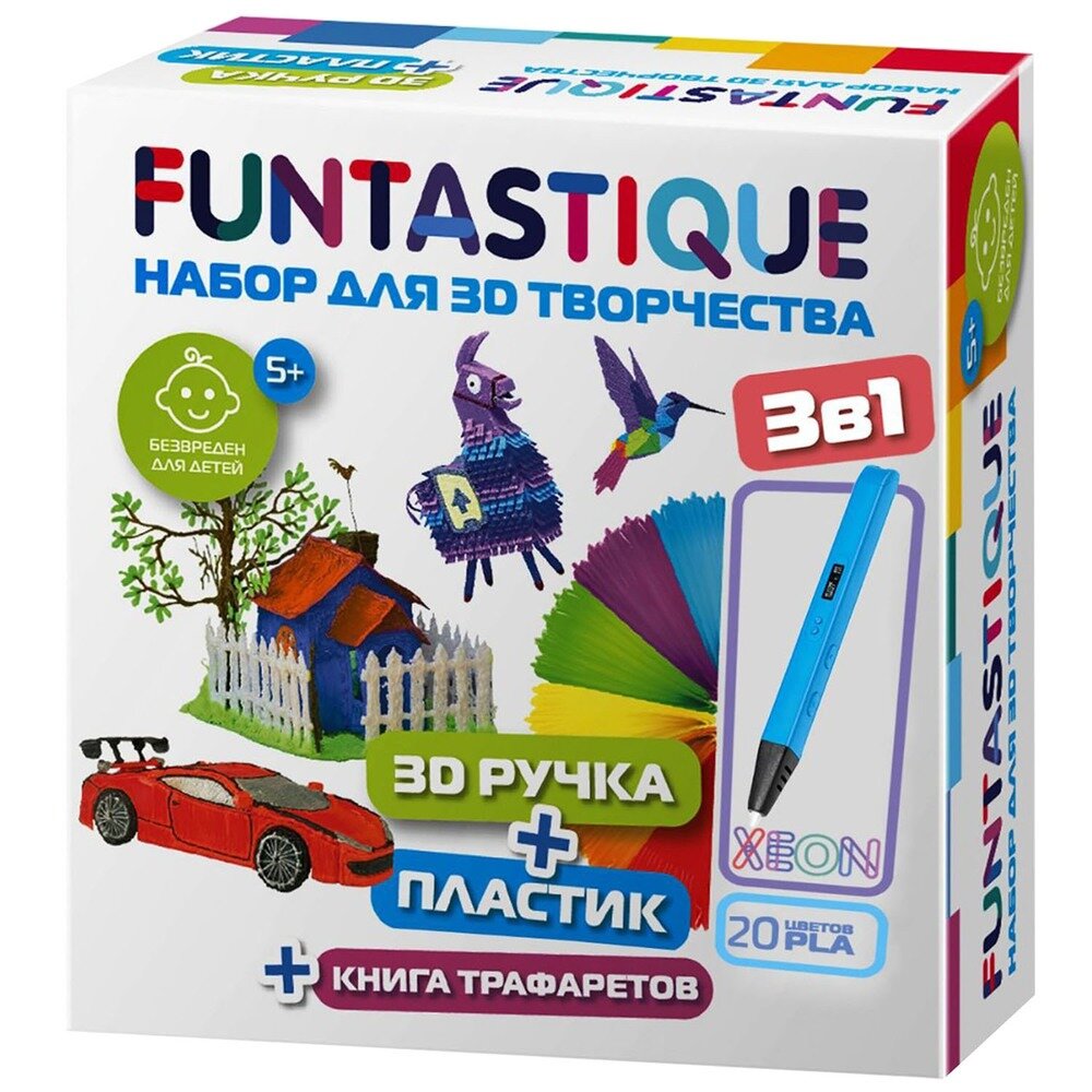 Набор Funtastique Xeon голубой (RP800A BU-PLA-20-SB) — фото 2