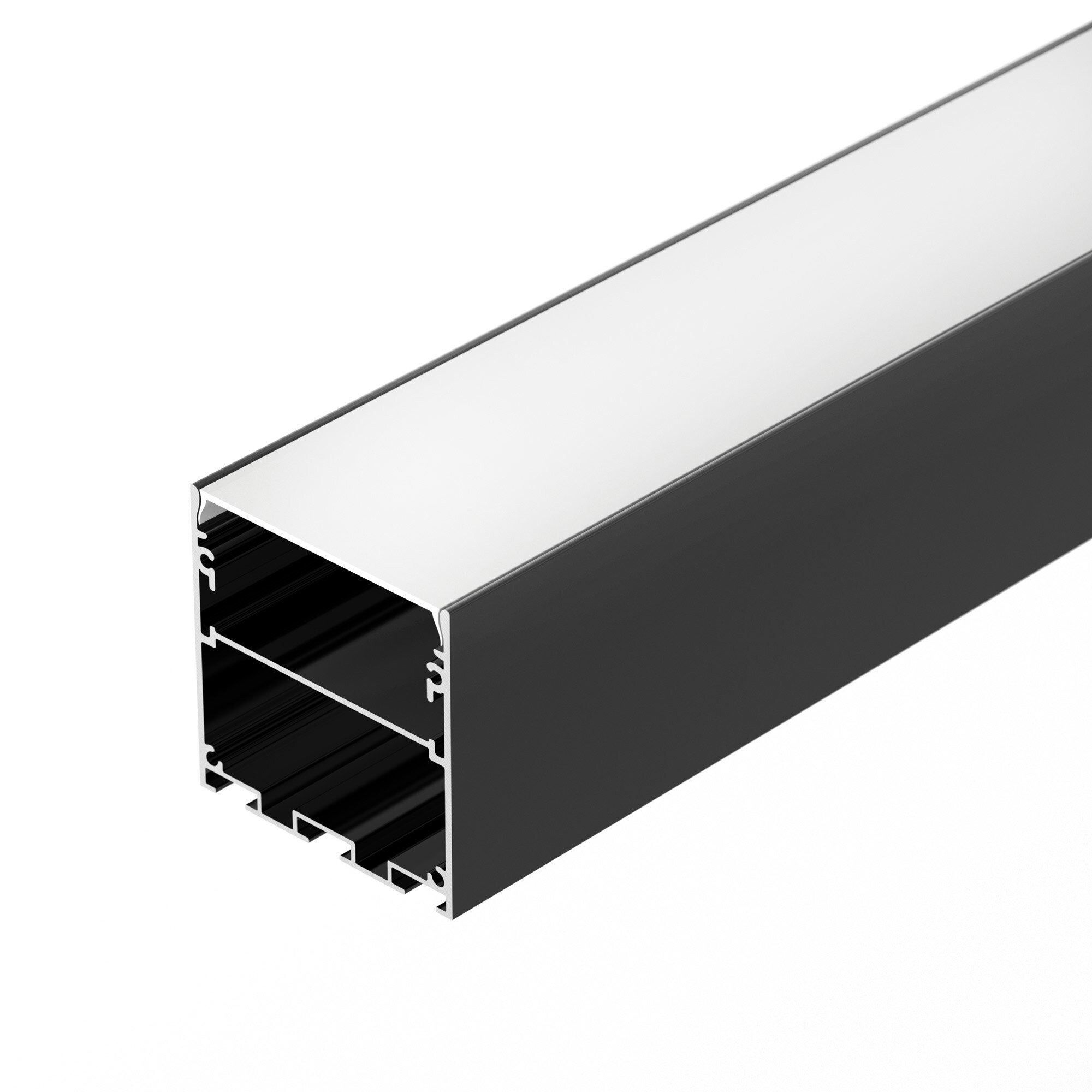 Arlight Профиль LINE-S-5050-2000 BLACK (Arlight, Алюминий), 2м