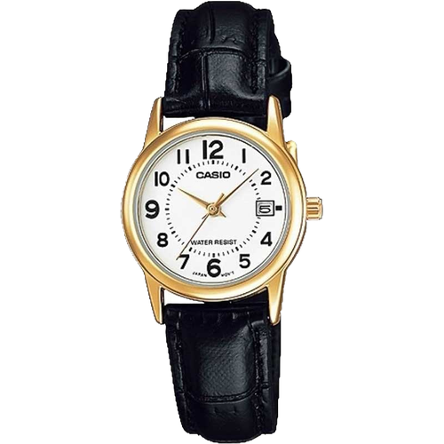 фото Наручные часы casio analog, золотой