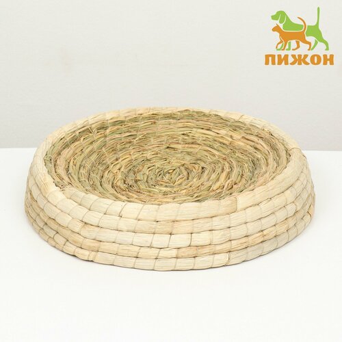 Экологичный лежак для животных, 50 см, белая, 9545824