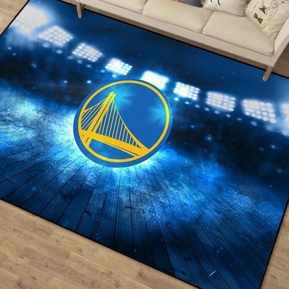 Коврик 50x80 см Голден Стэйт Уорриорз, Ковер безворсовый Golden State Warriors10