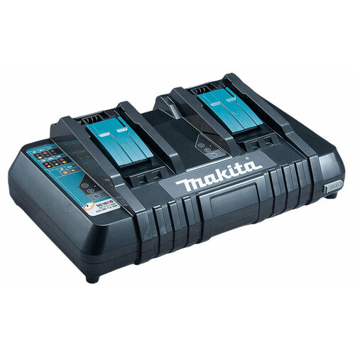 Зарядное устройство Makita DC18RD быстрое двухпортовое (LXT 18В) 630876-7 зарядное устройство makita dc18rd 196941 7