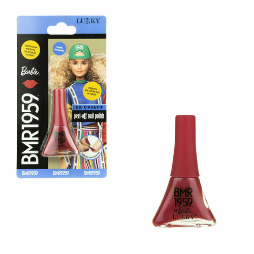 Barbie BMR1959 Lukky Лак для ногтей цвет Бордо лак для ногтей теропром 9361584 barbie bmr1959 цвет ярко розовый