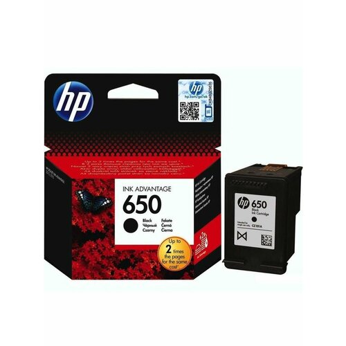 Картридж 650 для HP DJ IA 2515/2516, 360стр оригинальный, черный