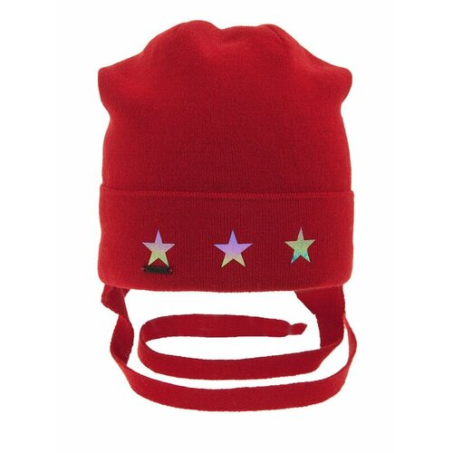 фото Шапка mialt, размер 52-54, красный