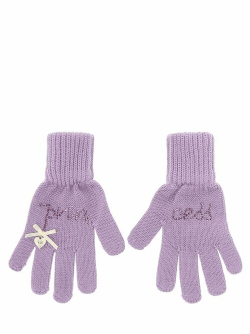Перчатки mialt, размер 6-8 лет, фиолетовый