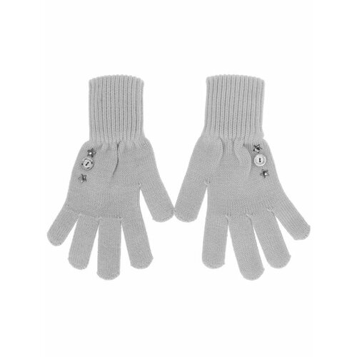 фото Варежки mialt, размер 3-5 лет, серый