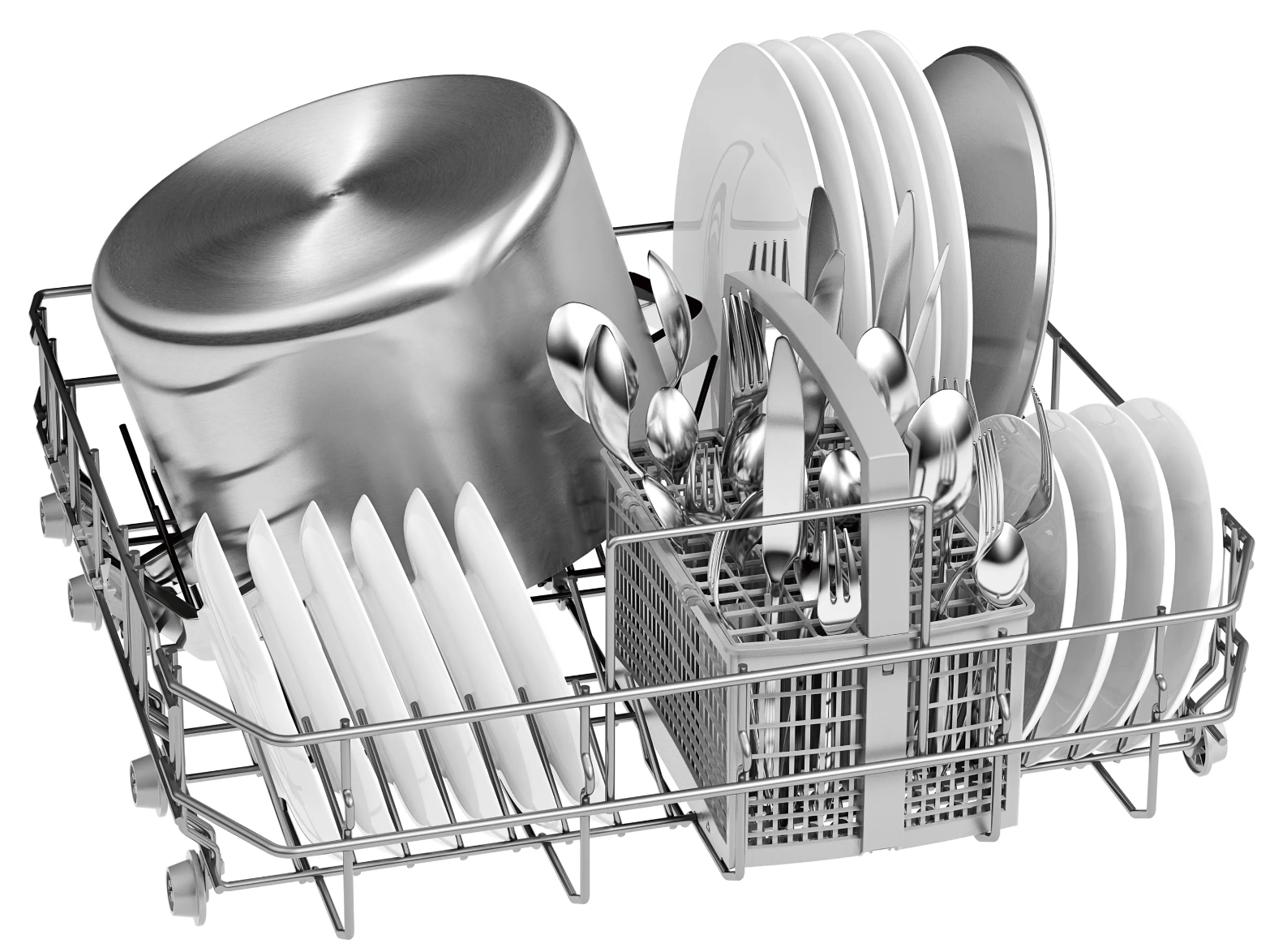 Посудомоечная машина Bosch SMS44DW01T белый - фото №9