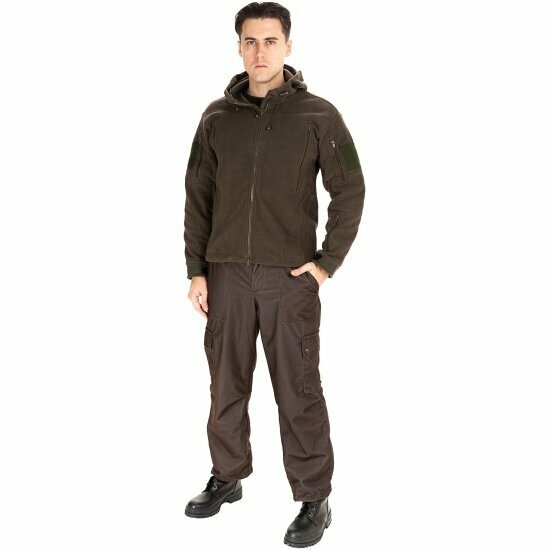 Куртка флисовая Huntsman Камелот Хаки Polarfleece, разм. 48-50/176