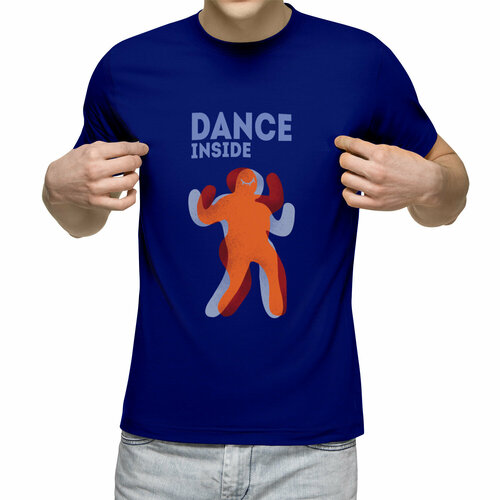 фото Футболка us basic, размер 2xl, синий