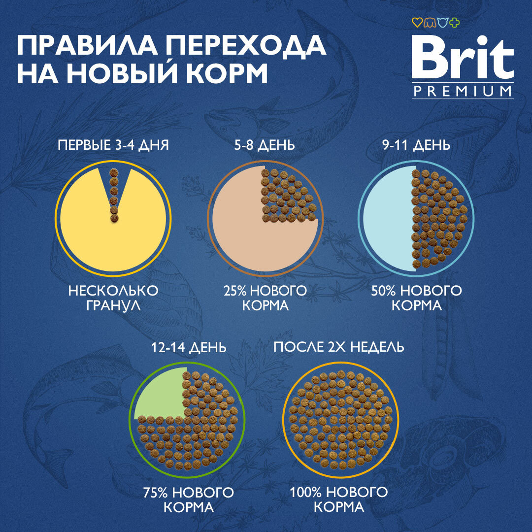 Сухой корм для кошек Brit Premium Sensitive с курицей и бараниной 0.4кг - фото №8