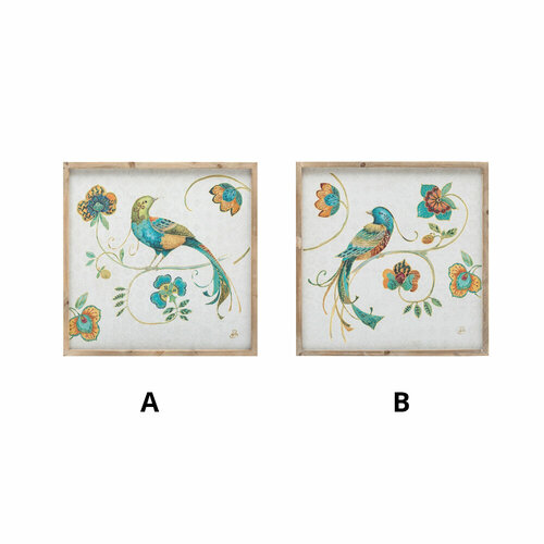 Картины и панно Creative Co-Op Панно настенное, 2 вида (Вид A)