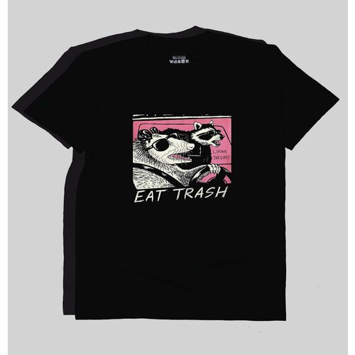 фото Футболка, размер m, черный yoha print