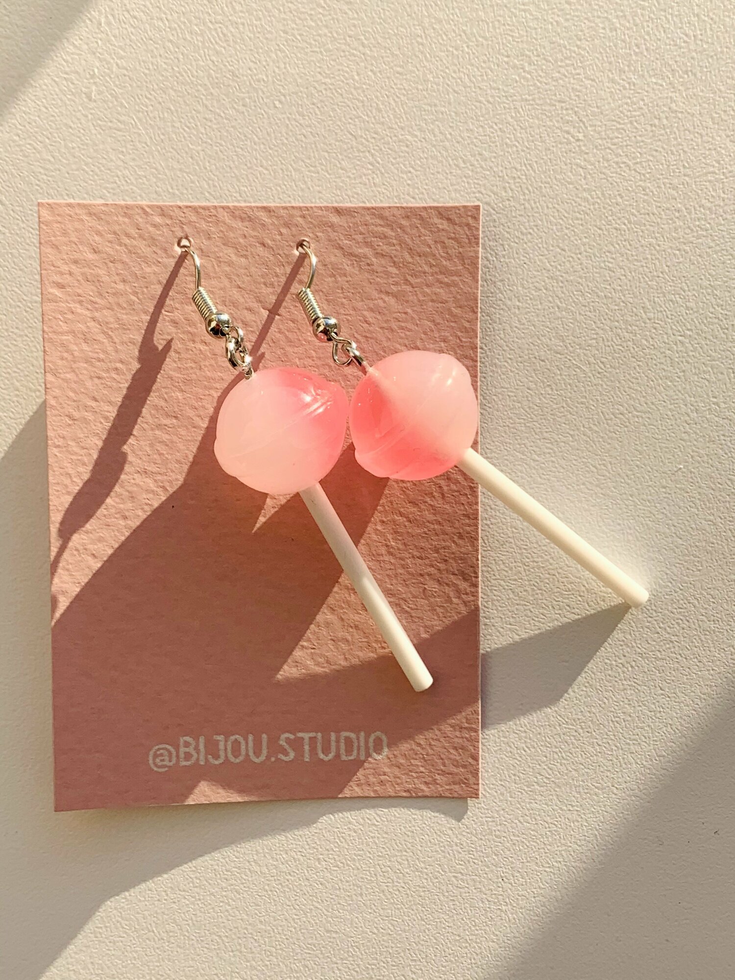 Серьги двусторонние BIJOU.STUDIO Серьги Chupa Chups