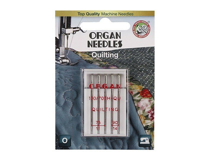 Organ иглы Квилтинг 5/75-90 блистер