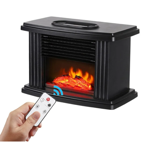 Портативный обогреватель с LCD-дисплеем Портативный электрический обогреватель-камин с пультом 159000₽