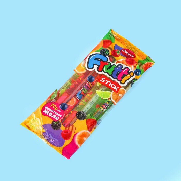 Желе в стиках FRUTTI stick, 11 г