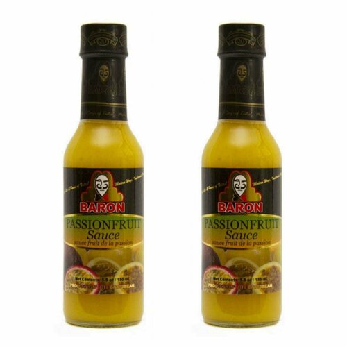 Соус из пассифлоры Baron Passion Fruit Sauce, 155 г, 2 шт