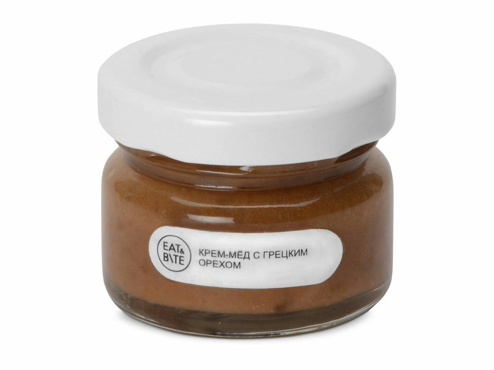 Подарочный набор Крем-мед в домике, крем-мед с грецким орехом 35 г - фотография № 2