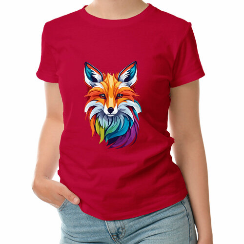 фото Футболка roly, размер l, красный