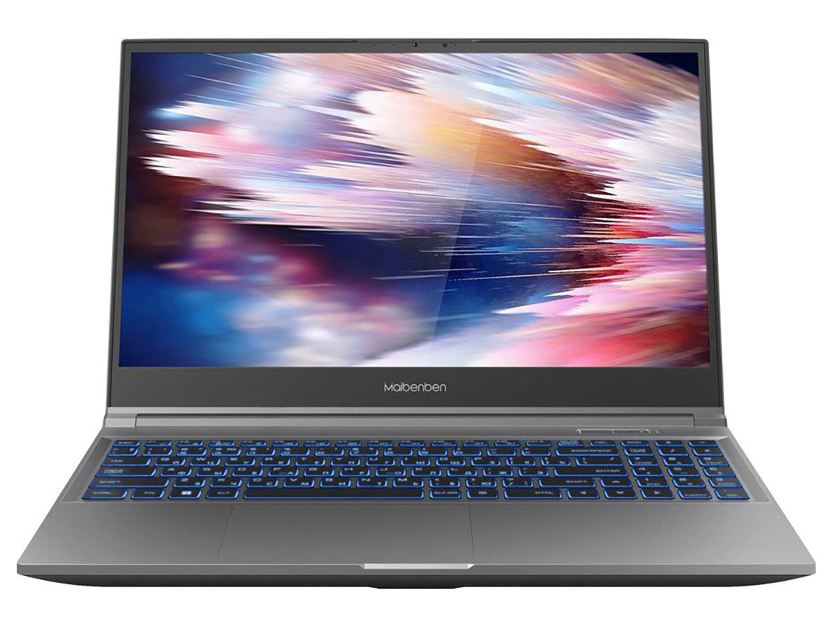 Ноутбук MAIBENBEN X558 X558FSFCLGRE0 (15.6", Ryzen 7 5800H, 16Gb/ SSD 512Gb, GeForce® RTX 3060 для ноутбуков) Серый