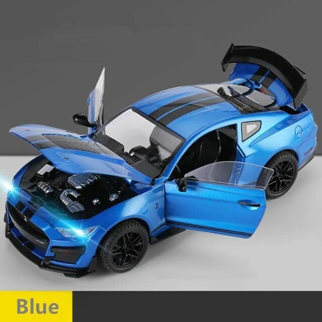 Maisto Машинка Ford Shelby GT500 2020, 1:18 оранжевая - фото №14