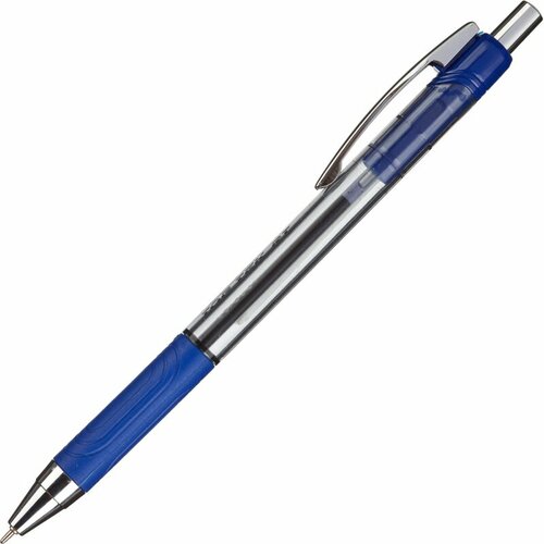 Ручка шариковая автоматическая Unimax Top Tek RT (0.5мм, синий цвет чернил, масляная основа) 12шт.