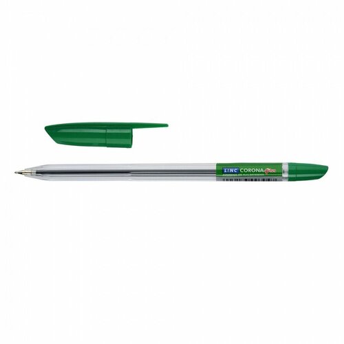 Ручка шариковая Linc Corona Plus (0.35мм, зеленый цвет чернил) 1шт. (3002N/green)